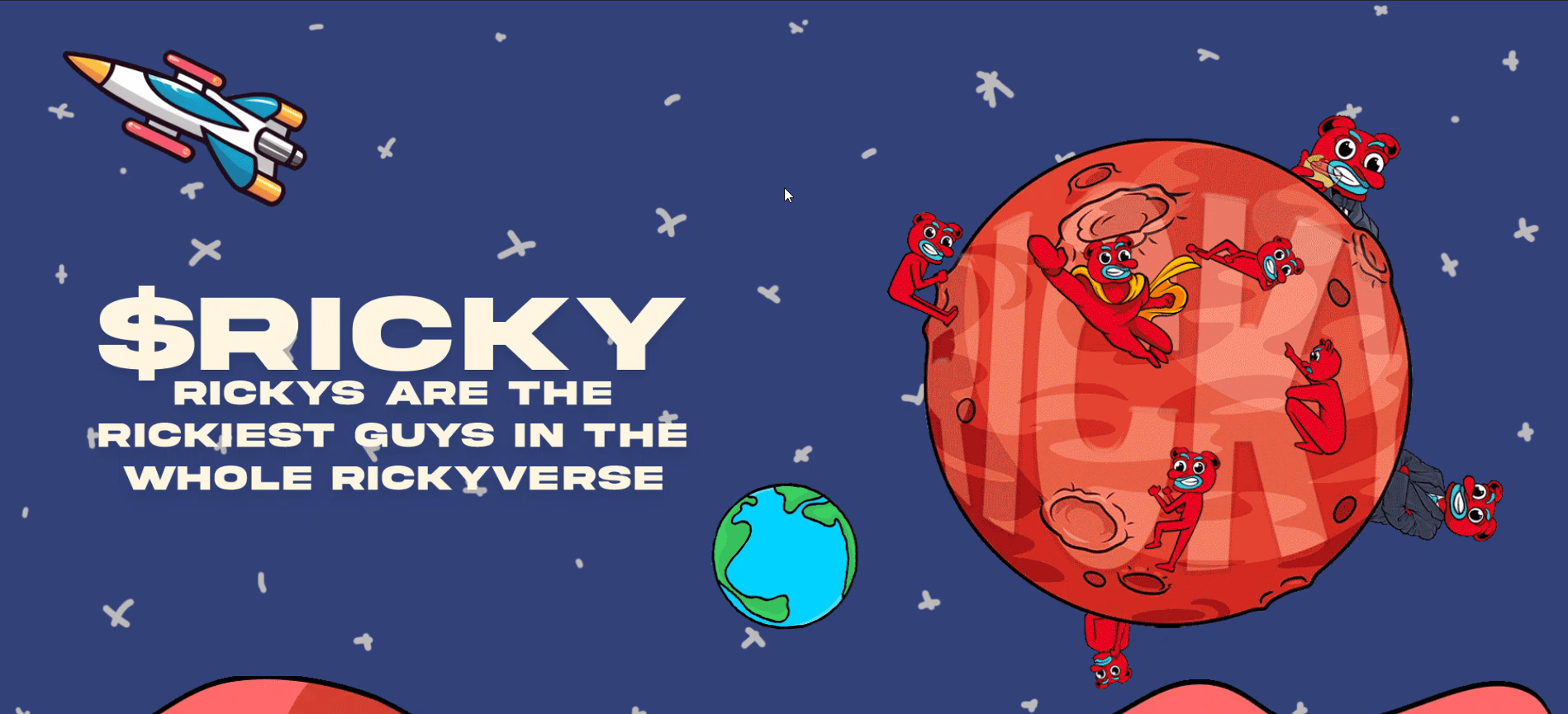 Ricky Landing Page
