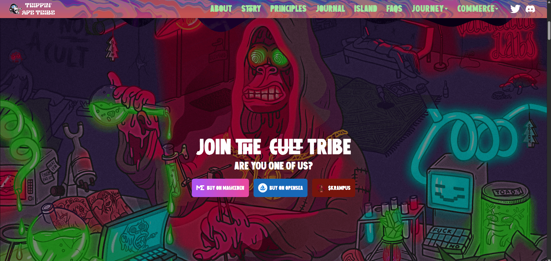 Work for Trippin Ape Tribe