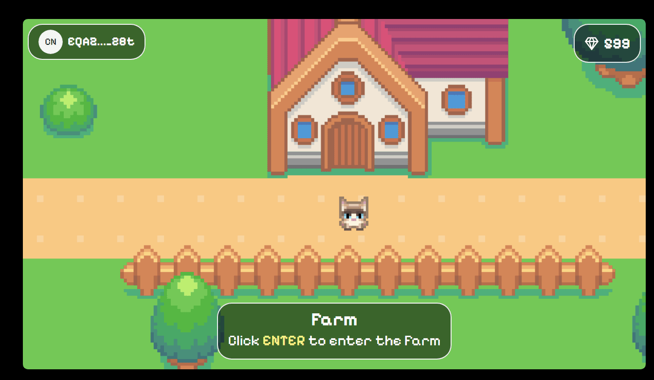 TON Blockchain Farming Game (Prototype)